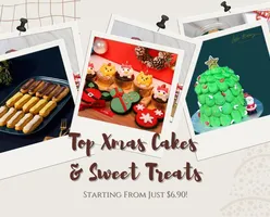 Top Christmas Cakes & Sweet Treats from $6.90